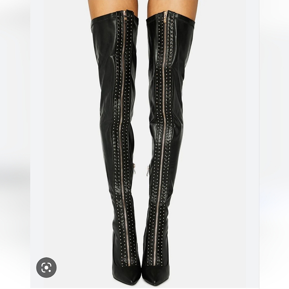 Azalia Wang "Orbit" Stiletto Boots